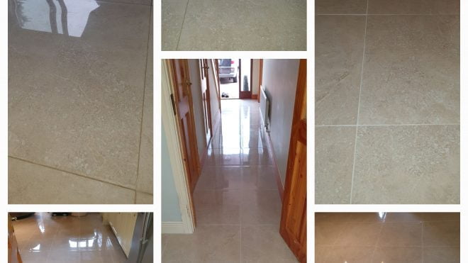 Porcelain Floor Cleaning & Degreasing