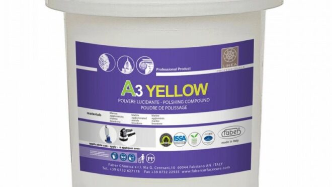 Faber A3 Yellow | Marble Polishing Powder